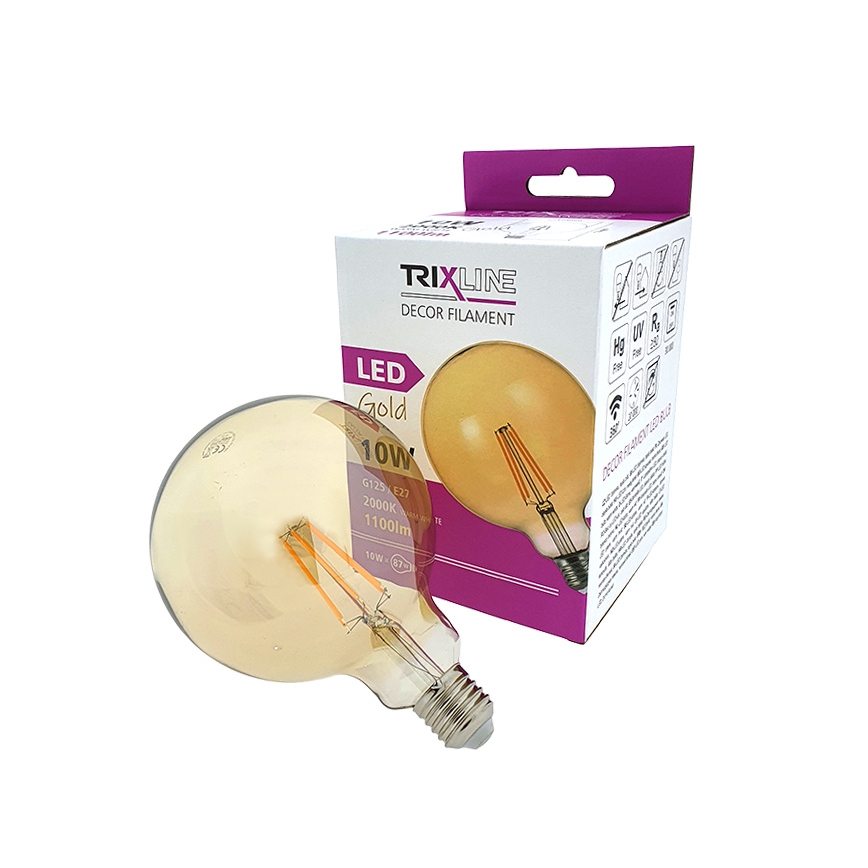 Żarówka LED FILAMENT VINTAGE E27/10W/230V 2000K