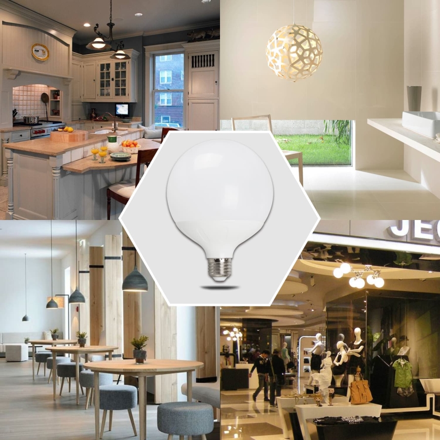 Żarówka LED G120 E27/20W/230V 6500K - Aigostar