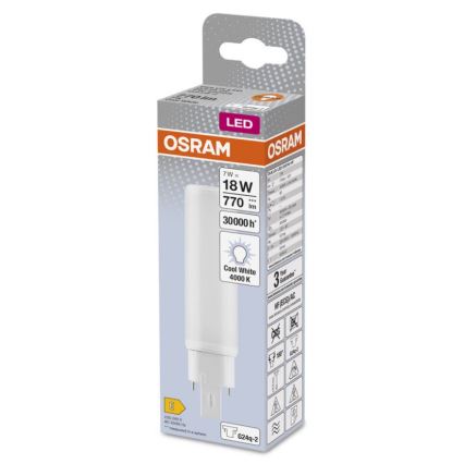 Żarówka LED G24q-2/7W/230V 4000K - Osram