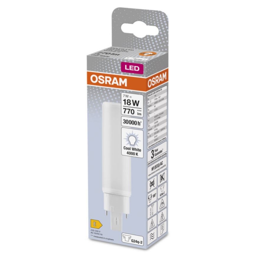 Żarówka LED G24q-2/7W/230V 4000K - Osram