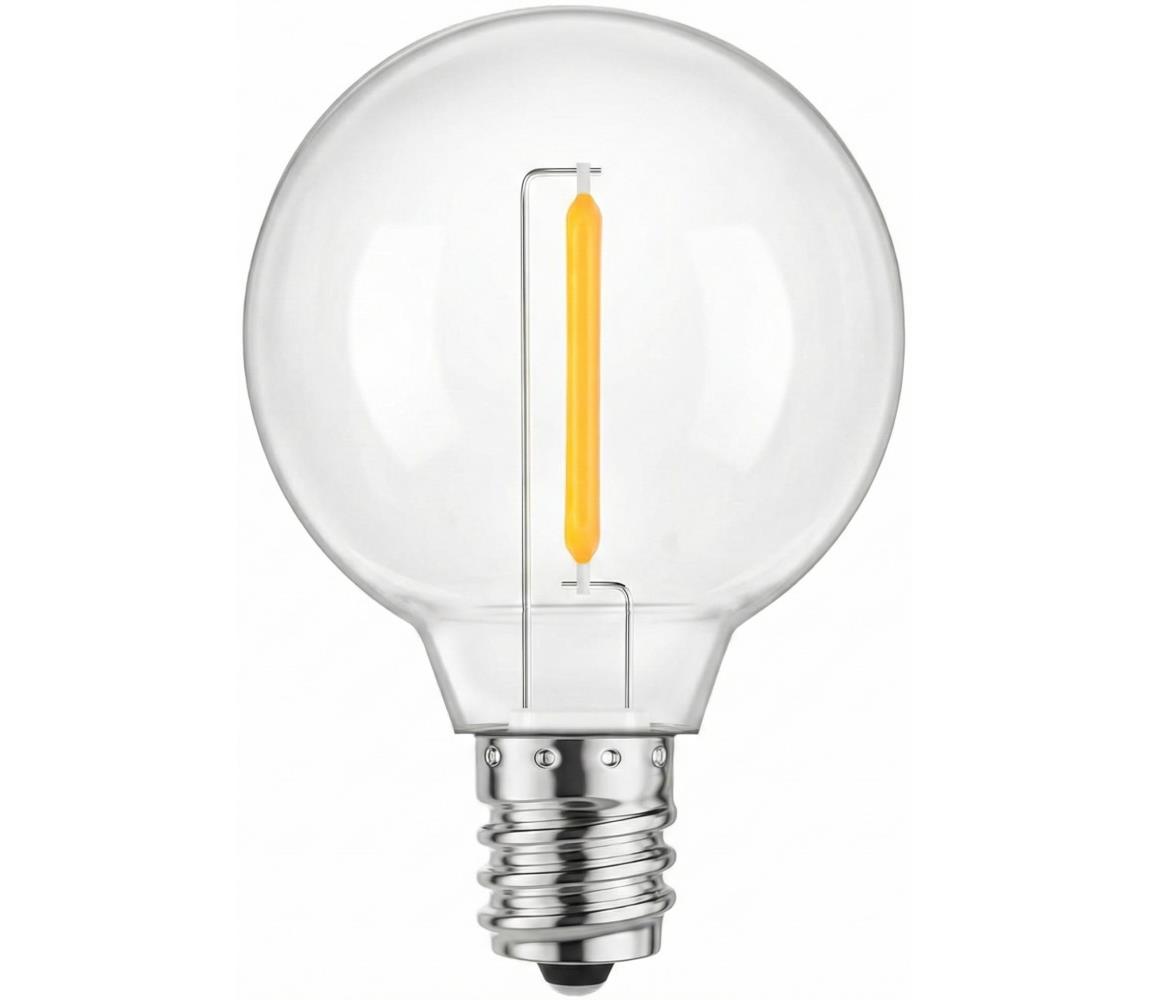 Żarówka LED G40 E12/0,6W/24V 3000K - Brilagi