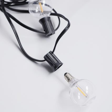 Żarówka LED G40 E12/0,6W/24V 3000K - Brilagi