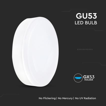 Żarówka LED GX53/6,4W/230V 3000K
