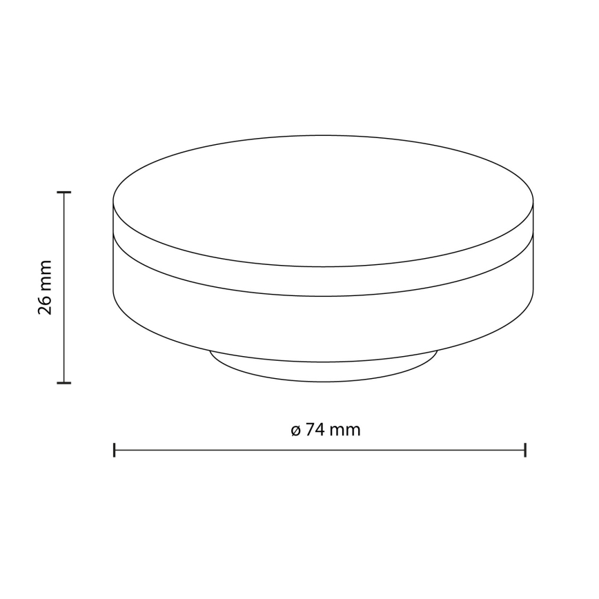 Żarówka LED GX53/8W/230V 4000K