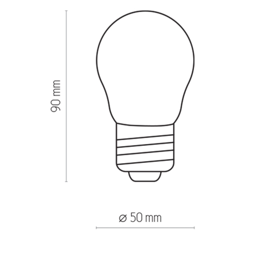 Żarówka LED P45 E27/2W/230V 2700K
