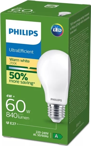 Żarówka LED Philips E27/4W/230V 2700K