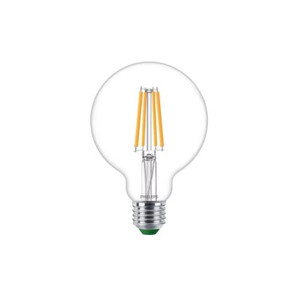 Žarówka LED Philips ULTRAEFFICIENT VINTAGE G95 E27/4W/230V 2700K