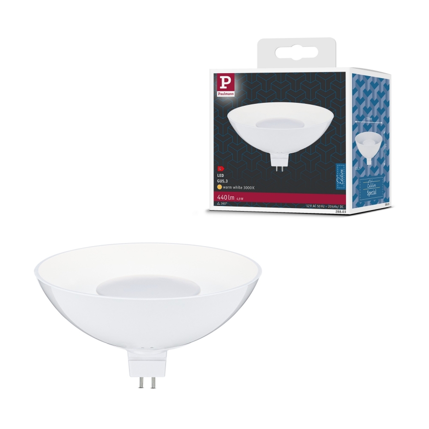 Žarówka LED reflektorowa GU5,3/4,9W/12V 3000K - Paulmann 28803