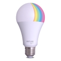 Żarówka LED RGBW ściemnialna A70 E27/14W/230V 2700-6500K Wi-Fi Tuya