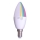 Żarówka LED RGBW ściemnialna C37 E14/4,5W/230V 2700-6500K Wi-Fi Tuya
