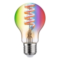 Żarówka LED RGBW ściemnialna FILAMENT E27/6,3W/230V 2200-6500K - Paulmann 29156