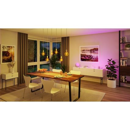 Żarówka LED RGBW ściemnialna FILAMENT E27/6,3W/230V 2200-6500K - Paulmann 29156
