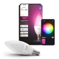 Żarówka LED RGBW ściemnialna Philips Hue White And Color Ambiance B39 E14/3,7W/230V 1000-20000K