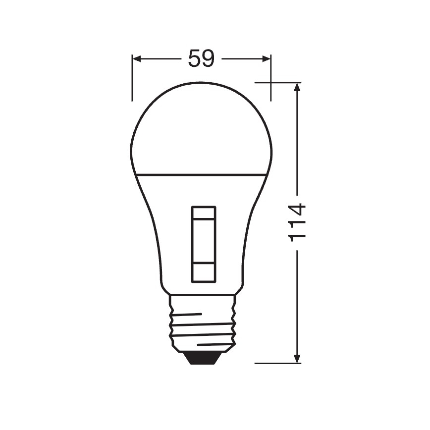 Žarówka LED ściemnialna CLASSIC A60 E27/10,5W/230V 2700/3000/4000/6500K - Osram