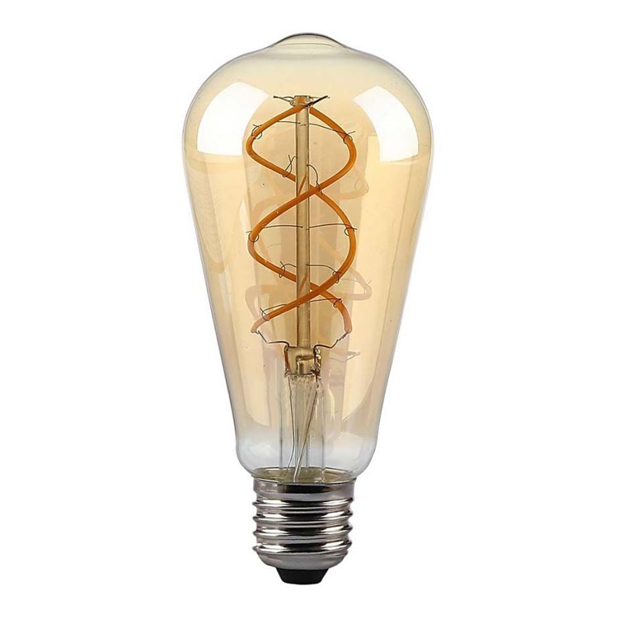 Żarówka LED ściemnialna FILAMENT ST64 E27/4,8W/230V 1800K