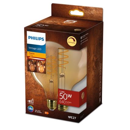 LED Żarówka Philips E27/7W/230V 2000K