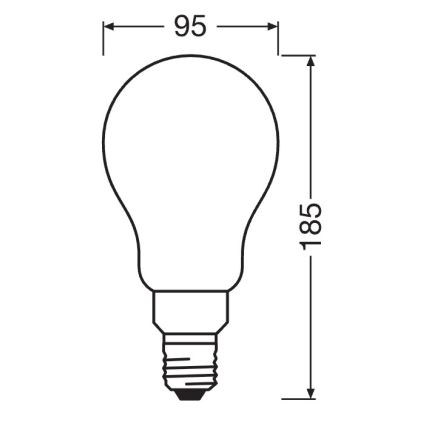 Żarówka LED ściemnialna STAR E27/24W/230V 4000K - Osram