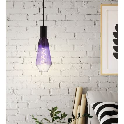 Żarówka LED ściemnialna VINTAGE E27/4W/230V 1800K fioletowa - Eglo 110237