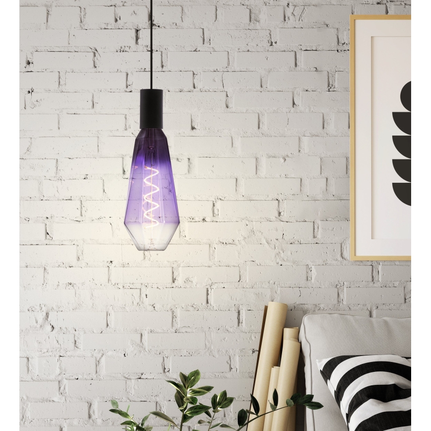 Żarówka LED ściemnialna VINTAGE E27/4W/230V 1800K fioletowa - Eglo 110237