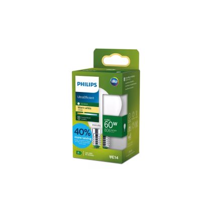 Żarówka LED ULTRAEFFICIENT Philips P45 E14/3,8W/230V 2700K