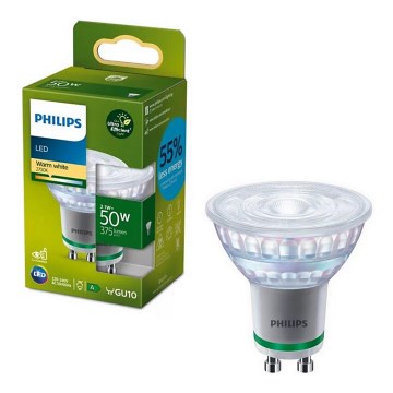 Żarówka LED ULTRAEFFICIENT Philips PAR16 GU10/2,1W/230V 2700K
