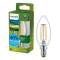 Żarówka LED ULTRAEFFICIENT VINTAGE Philips B35 E14/3,8W/230V 2700K