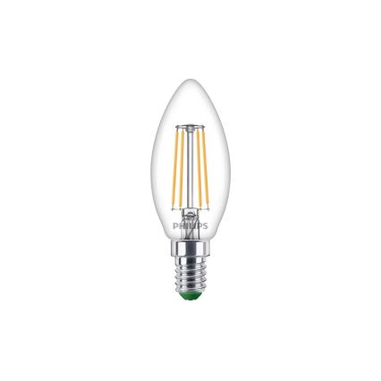 Żarówka LED ULTRAEFFICIENT VINTAGE Philips B35 E14/3,8W/230V 2700K