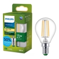 Żarówka LED ULTRAEFFICIENT VINTAGE Philips P45 E14/1,2W/230V 2700K