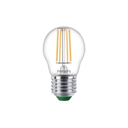 Żarówka LED ULTRAEFFICIENT VINTAGE Philips P45 E27/1,2W/230V 2700K