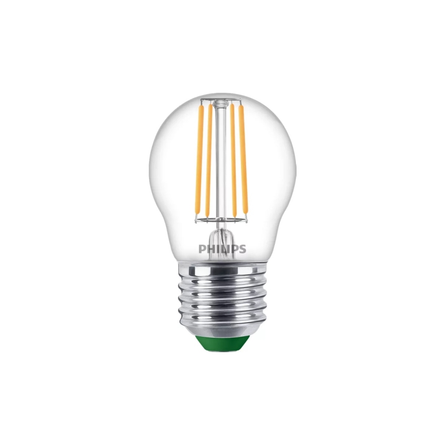 Żarówka LED ULTRAEFFICIENT VINTAGE Philips P45 E27/1,2W/230V 2700K