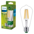 Žarówka LED ULTRAEFFICIENT VINTAGE Philips ST64 E27/4W/230V 2700K
