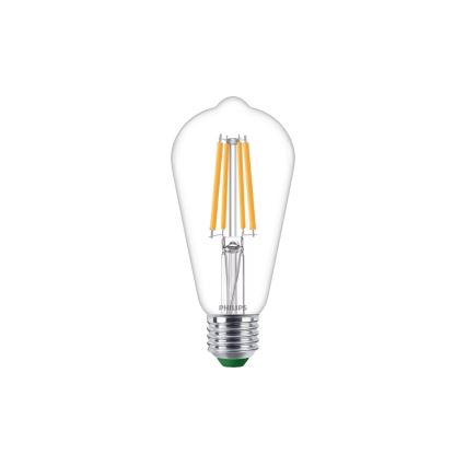 Žarówka LED ULTRAEFFICIENT VINTAGE Philips ST64 E27/4W/230V 2700K