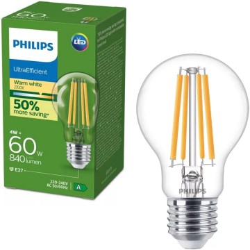 Żarówka LED VINTAGE Philips E27/4W/230V 2700K