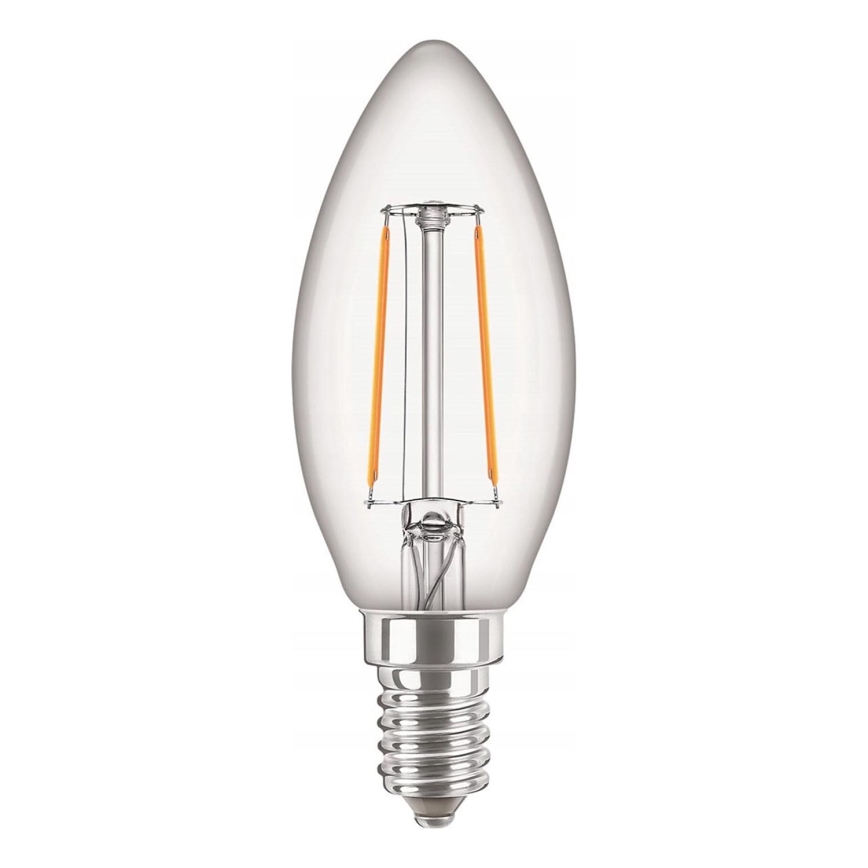Żarówka LED VINTAGE Philips Pila E14/2W/230V 2700K