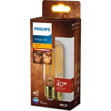 Żarówka LED VINTAGE Philips T32 E27/7W/230V 1800K