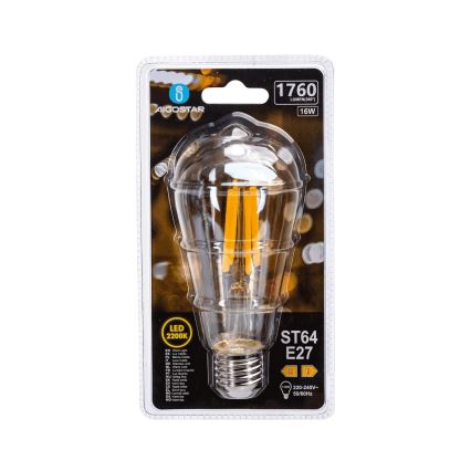 Żarówka LED VINTAGE ST64 E27/16W/230V 2200K - Aigostar