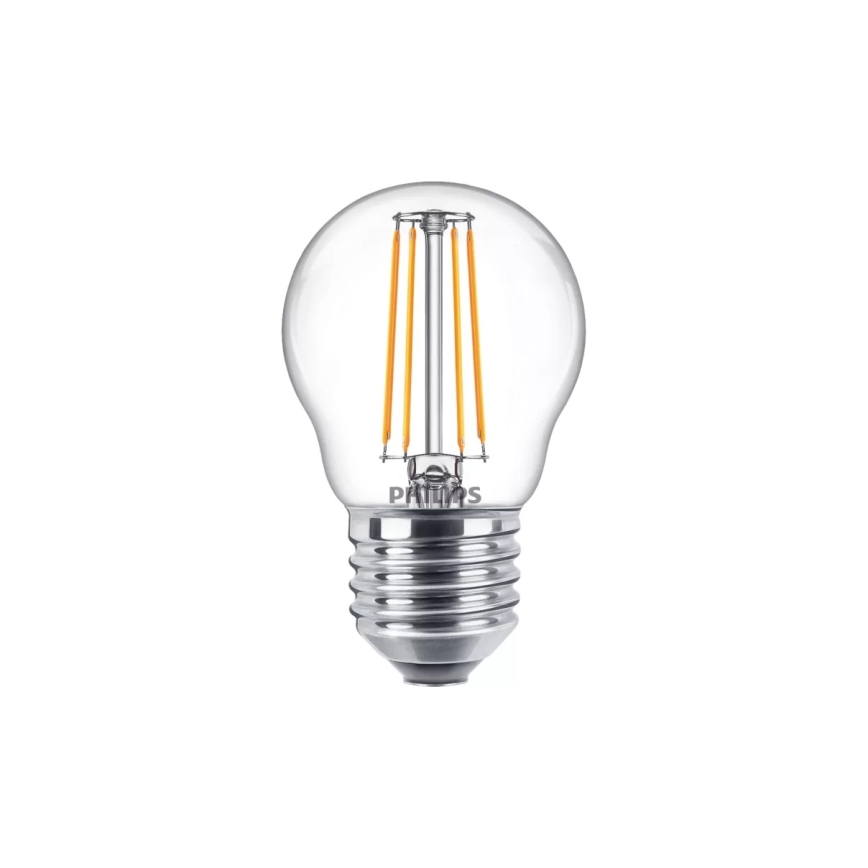 Żarówka LED w stylu vintage Philips P45 E27/4,3W/230V 2700K