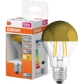 Żarówka LED z lustrzaną końcówką FILAMENT E27/6,5W/230V 2700K złota - Osram