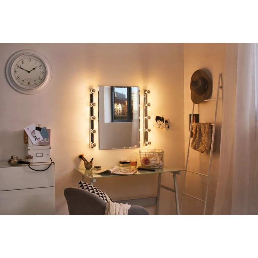 Żarówka LED z lustrzanym daszkiem CROWN E14/2,6W/230V 2700K - Paulmann 28663