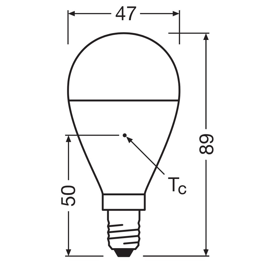 Żarówka LED z recyklingowanego plastiku P45 E14/7,5W/230V 2700K - Osram