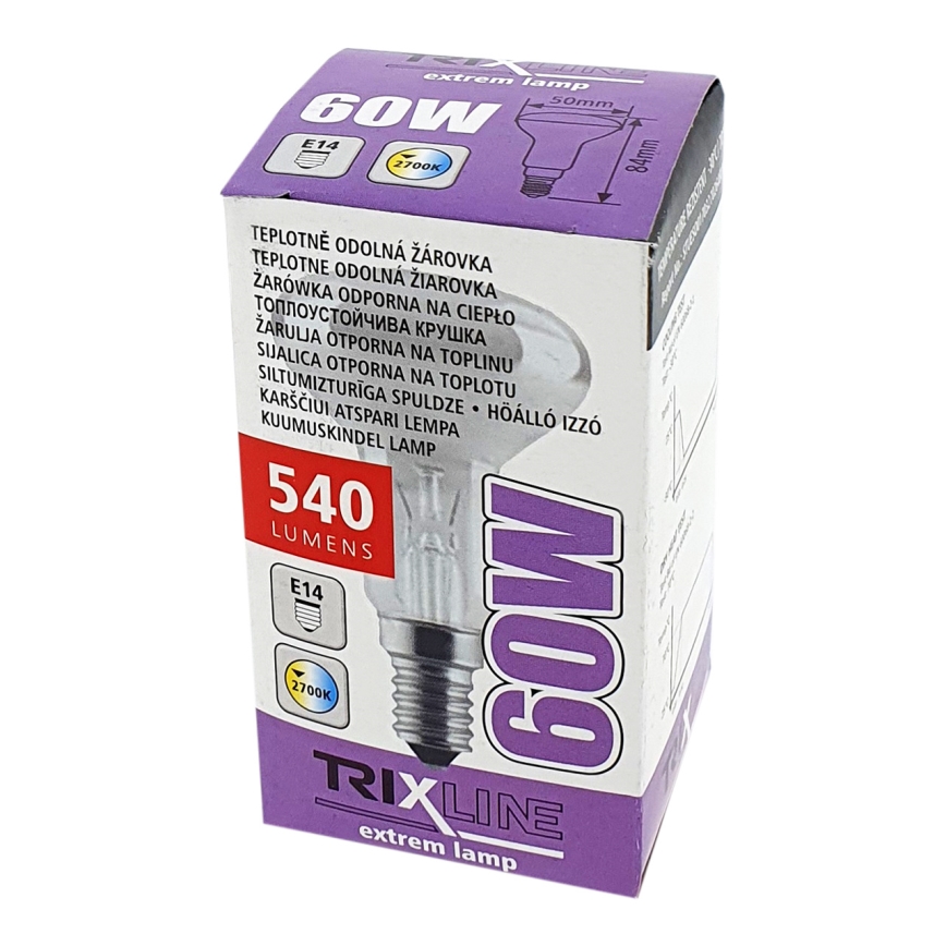 Żarówka przemysłowa do reflektora R50 E14/60W/230V 2700K