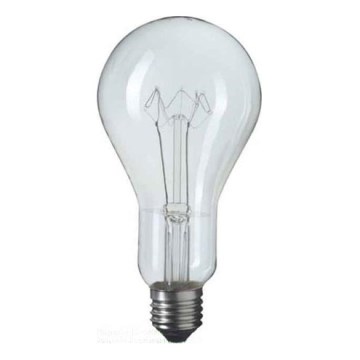 Żarówka przemysłowa E40/500W przezroczysta