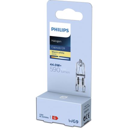 Żarówka przemysłowa Philips HALOGEN G9/44W/230V 2800K