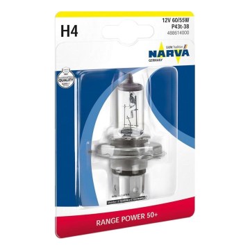 Żarówka samochodowa H4 P43t-38/60/55W/12V - Narva 48861RPNVAB1