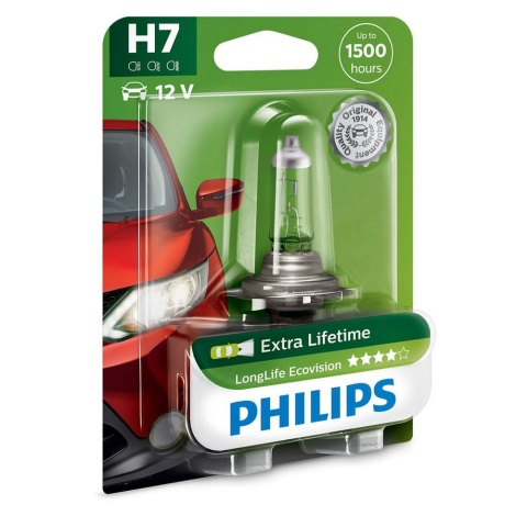 Żarówka samochodowa Philips ECOVISION 12972LLECOB1 H7 PX26d/55W/12V