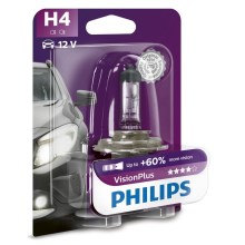 Żarówka samochodowa Philips VISION PLUS 12342VPB1 H4 P43t-38/55W/12V