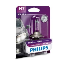 Żarówka samochodowa Philips VISIONPLUS 12972VPB1 H7 PX26d/55W/12V