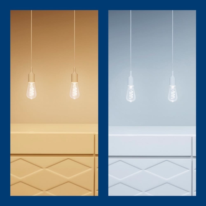 Żarówka ściemnialna LED RGBW ST64 E27/6,3W/230V 2200-6500K Wi-Fi - WiZ