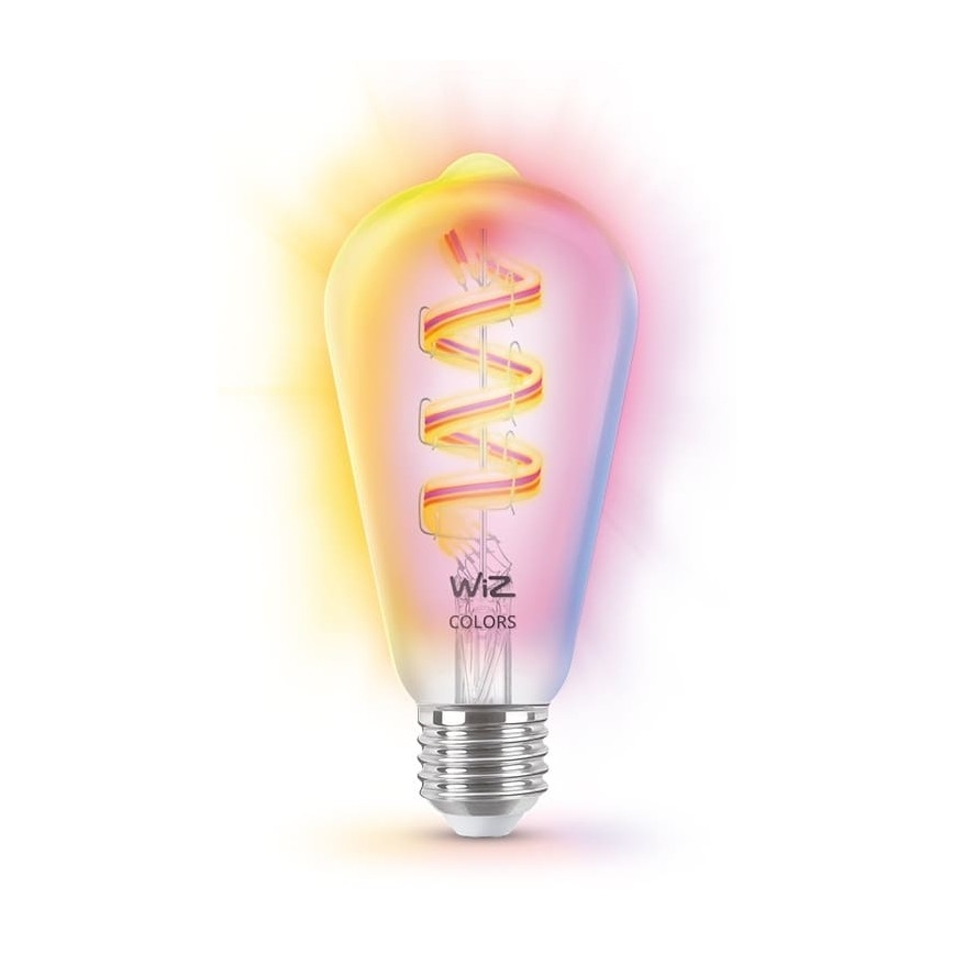 Żarówka ściemnialna LED RGBW ST64 E27/6,3W/230V 2200-6500K Wi-Fi - WiZ