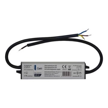 Zasilacz impulsowy do taśm LED 12W/12V IP67